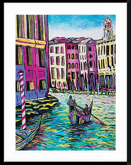 The Gondolier - Venice Canal